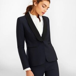 Brooks Brothers Navy & Black Tuxedo Style Blazer 12